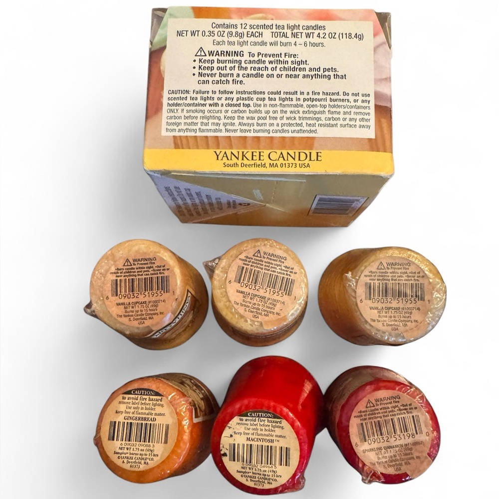 Yankee Candle Assorted Scented Votive and Tea Light Candles (NEW) - Picture 2 of 4